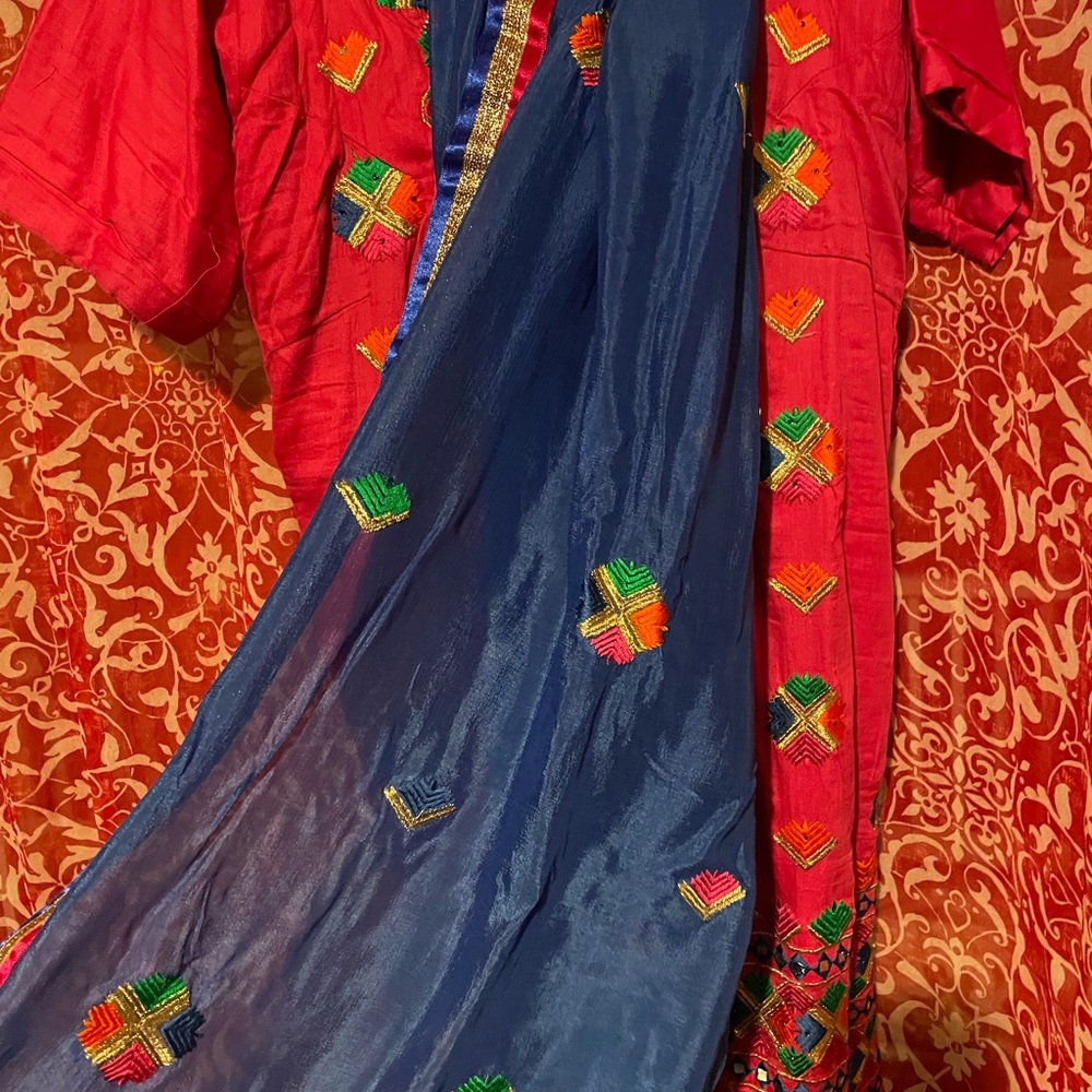 Plus size salwar kameez